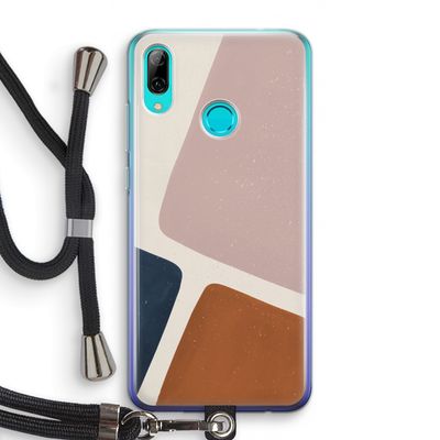 Geo #2: Huawei P Smart (2019) Transparant Hoesje met koord