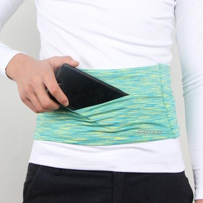 Persoonlijke grote capaciteit stretch Tablet zakken reizen anti-diefstal zak telefoon tas maat: M (groen)