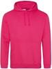 Just Cool JH001 College Hoodie - Hot Pink - XL