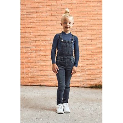 Vingino Essentials ribgebreide top met biologisch katoen donkerblauw Vingino Essentials ribgebreide top met biologisch katoen donkerblauw