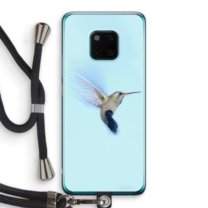 Kolibri: Huawei Mate 20 Pro Transparant Hoesje met koord