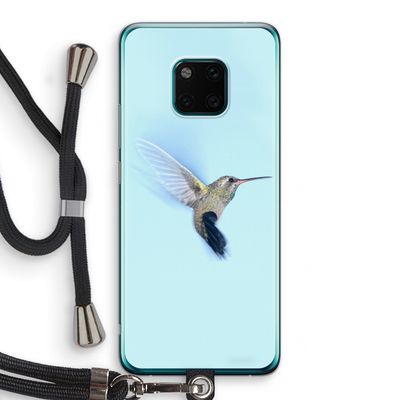Kolibri: Huawei Mate 20 Pro Transparant Hoesje met koord
