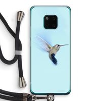 Kolibri: Huawei Mate 20 Pro Transparant Hoesje met koord