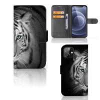 iPhone 12 | 12 Pro (6.1") | Telefoonhoesje | Met pasjeshouder | Tijger
