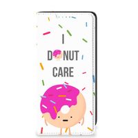 Samsung Galaxy A41 Flip Style Cover Donut Roze - thumbnail