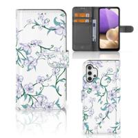 Samsung Galaxy A32 4G Uniek Hoesje Blossom White