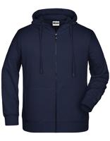 James & Nicholson JN8026 Men´s Zip-Hoody - /Navy - M - thumbnail