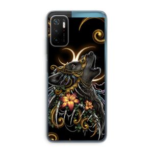 Huilende Wolf: Xiaomi Poco M3 Pro 5G Transparant Hoesje