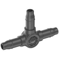 GARDENA 13211-20 Micro-Drip system T-stuk 4,6 mm (3/16)