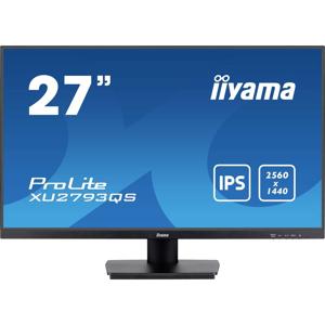 Iiyama ProLite XU2793QS-B7 LED-monitor Energielabel E (A - G) 68.6 cm (27 inch) 2560 x 1440 Pixel 16:9 1 ms HDMI, DisplayPort, Hoofdtelefoon (3.5 mm jackplug)