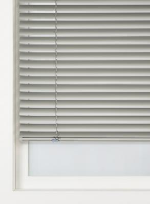 HEMA Jaloezie aluminium zijdeglans middengrijs (middengrijs)