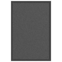 Deurmat 40x60 cm antracietkleurig