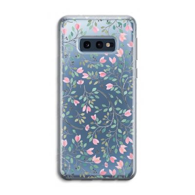 Sierlijke bloemen: Samsung Galaxy S10e Transparant Hoesje