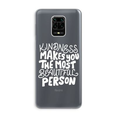 The prettiest: Xiaomi Redmi Note 9 Pro Transparant Hoesje