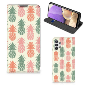 Samsung Galaxy A32 5G Flip Style Cover Ananas