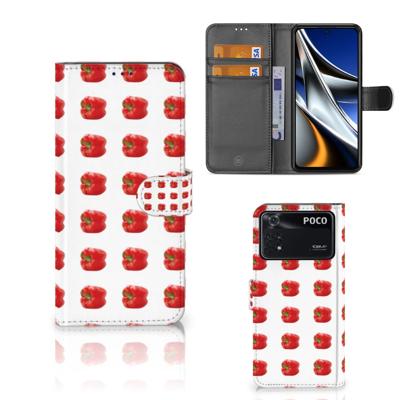 Xiaomi Poco X4 Pro 5G | Book Cover | Paprika Red