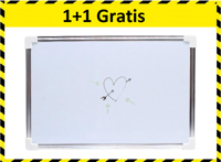 Lowander Magnetisch Whiteboard - 20x30 cm 1+1 Gratis