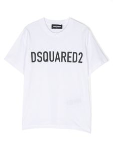 DSQUARED2 KIDS t-shirt à logo imprimé - Blanc