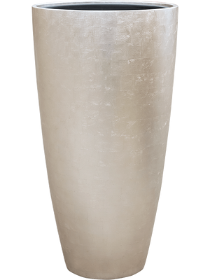 Baq Metallic Silver leaf Partner matt light champagne (met inzetbak), 40x75cm