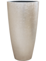 Baq Metallic Silver leaf Partner matt light champagne (met inzetbak), 40x75cm