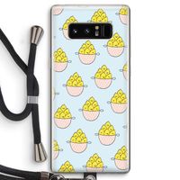 Citroenen: Samsung Galaxy Note 8 Transparant Hoesje met koord Citroenen: Samsung Galaxy Note 8 Transparant Hoesje met koord