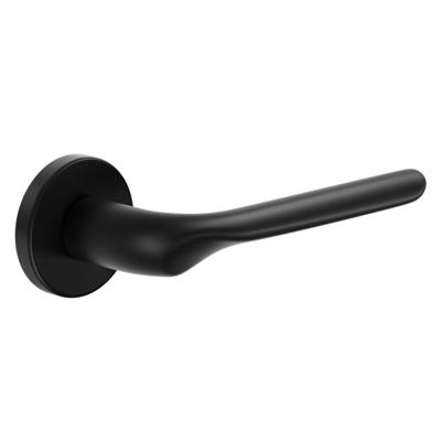 DND handles DND Chop deurkruk op rond rozet - mat zwart