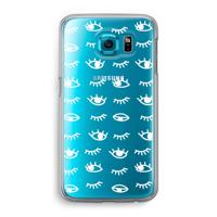 Eye pattern #3: Samsung Galaxy S6 Transparant Hoesje