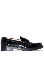 Tod's mocassins en cuir verni - Noir - thumbnail