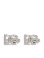 Dolce & Gabbana boutons de manchette à logo DG - Argent - thumbnail