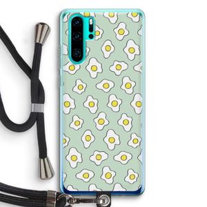 Spiegeleitjes: Huawei P30 Pro Transparant Hoesje met koord