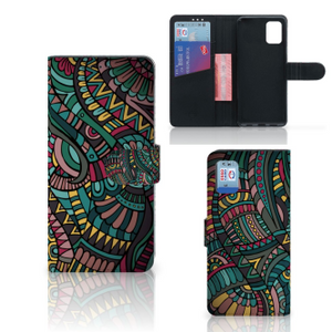 Samsung Galaxy A31 Telefoon Hoesje Aztec