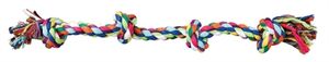 TRIXIE FLOSTOUW 4-KNOOP ASSORTI 54 CM