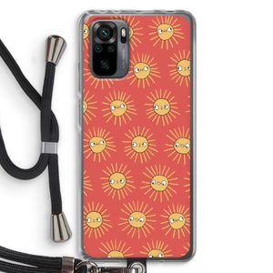 Zon: Xiaomi Redmi Note 10 Pro Transparant Hoesje met koord