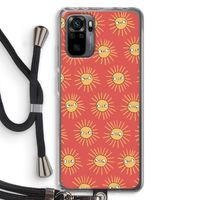 Zon: Xiaomi Redmi Note 10 Pro Transparant Hoesje met koord