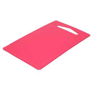 Plasticforte Keuken Snijplank - fuchsia - 27 x 16 cm - kunststof - voor groente, fruit, vlees