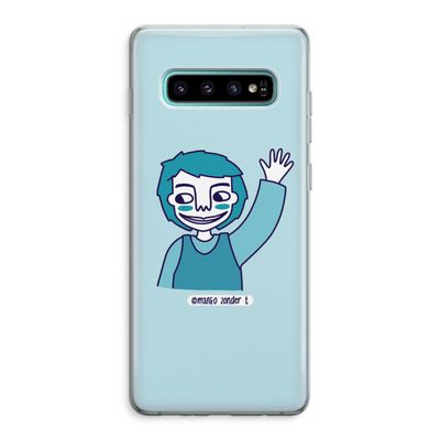 Zwaai: Samsung Galaxy S10 Plus Transparant Hoesje