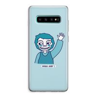 Zwaai: Samsung Galaxy S10 Plus Transparant Hoesje