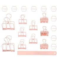 Nienke Vletter • stationery set roségoud