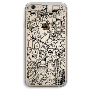 Vexx Black City : iPhone 6 Plus / 6S Plus Transparant Hoesje