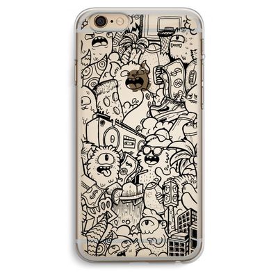 Vexx Black City : iPhone 6 Plus / 6S Plus Transparant Hoesje