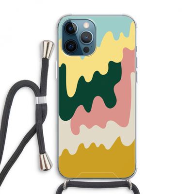 Baar B: iPhone 12 Pro Max Transparant Hoesje met koord