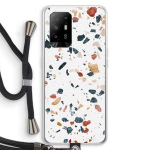 Terrazzo N°4: Oppo A95 5G Transparant Hoesje met koord