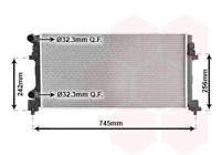 Van Wezel Radiateur 58012340