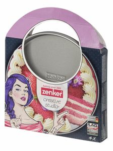 Zenker taart lagen set (4) creative studio 17cm