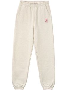 Sporty & Rich pantalon de jogging à logo imprimé - Blanc