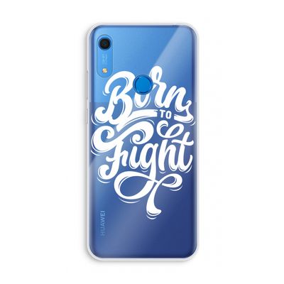 Born to Fight: Huawei Y6s Transparant Hoesje