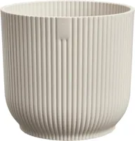 elho bloempot vibes fold rond mini d11 h11cm Linnen wit