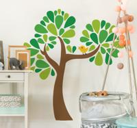 Muursticker kind boom vogel Muursticker kind boom vogel