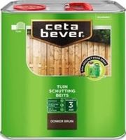 Cetabever Schuttingbeits Mat - Donker Bruin - 2,5 liter