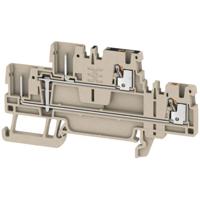 Weidmüller 2485920000 Doorgangsklem 2-etages 3.50 mm Spanveer Beige 50 stuk(s)